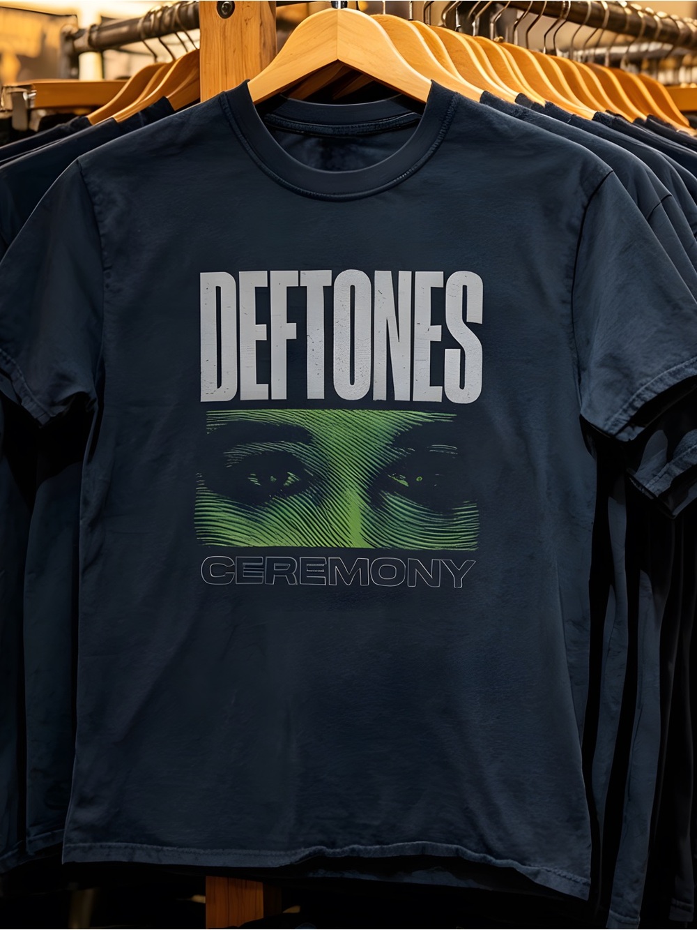 Deftones Graphic Tee Men’s Black T-shirt